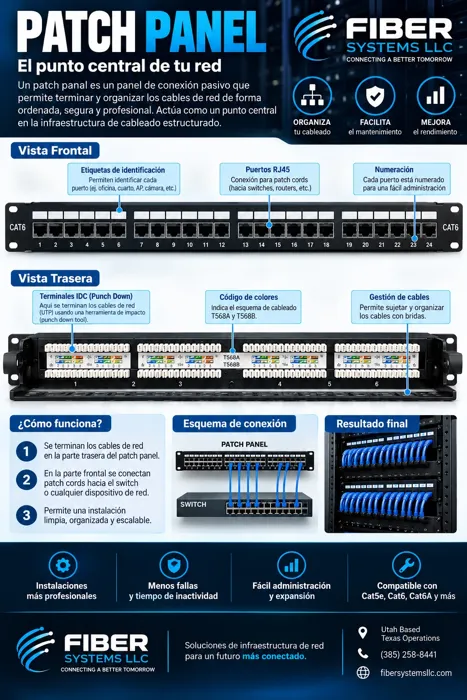 Copper patch panels: from horizontal cable to switch
