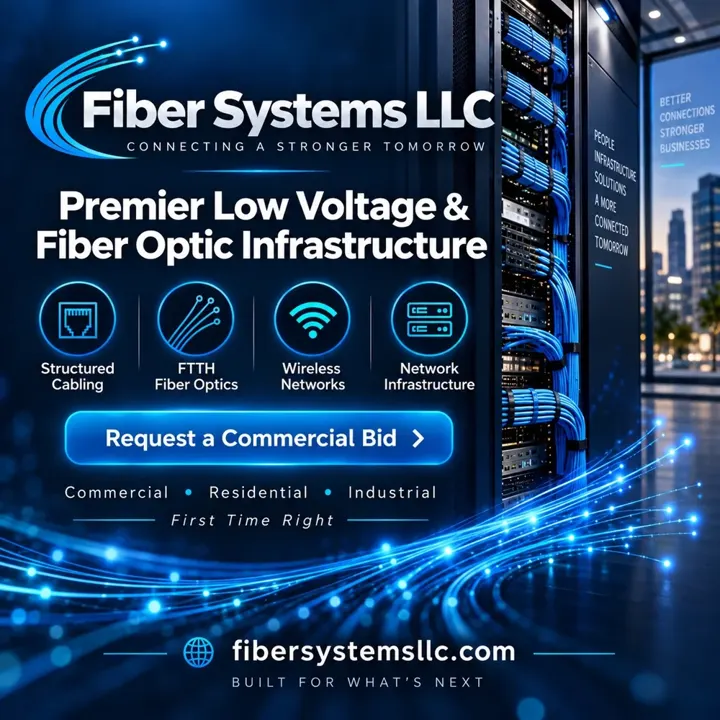 Fiber Systems LLC low voltage and fiber optic infrastructure services