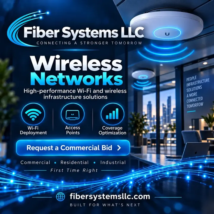 Wireless networks with Wi-Fi deployment, access points and coverage optimization